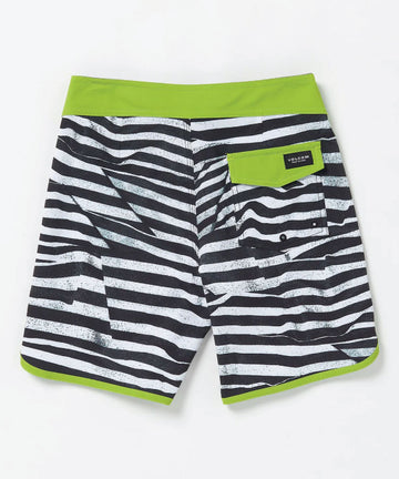 Volcom Big Boys Funday Scallop Mod-Tech Boardshorts - Black